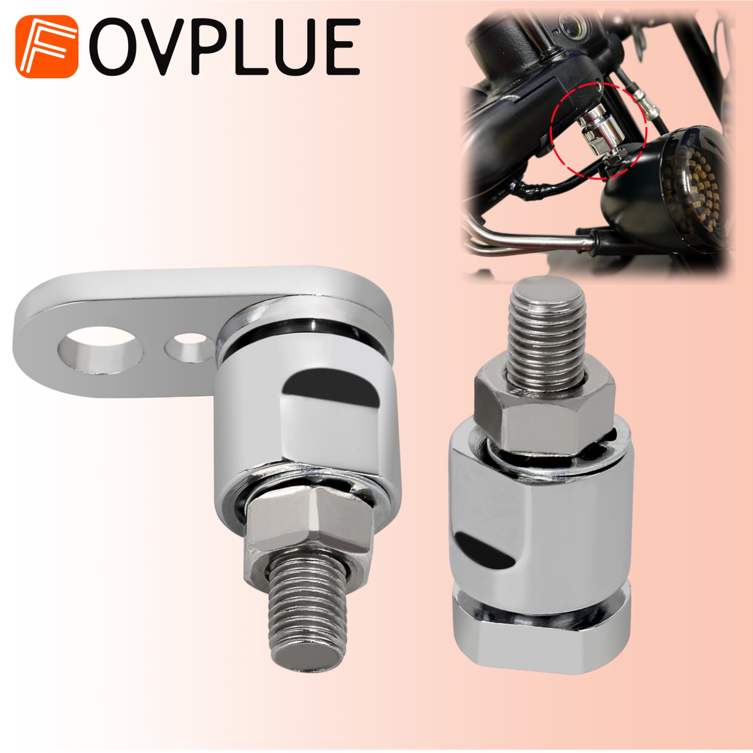 Abu Garcia Reel Revo - Accesorios para motocicleta, Kit de montaje