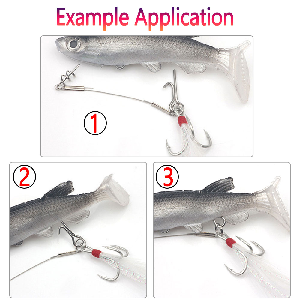 50/100 unidades de púas de pes - Fishing Lure Accessories reseña y precio