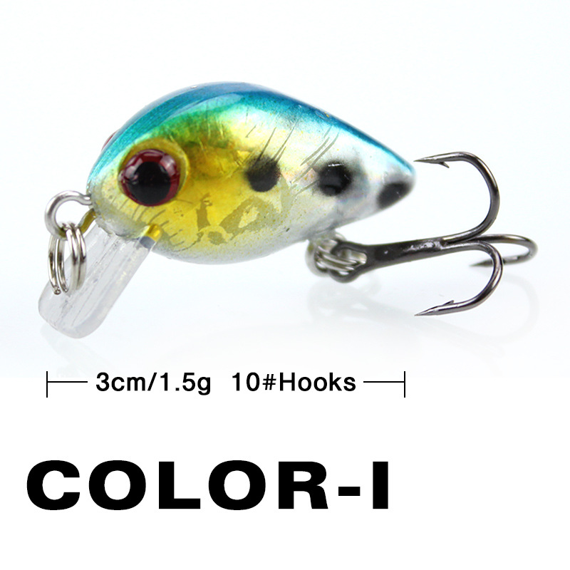 Señuelo de pesca pequeño pecec - Fishing Lure Crankbait reseña y precio