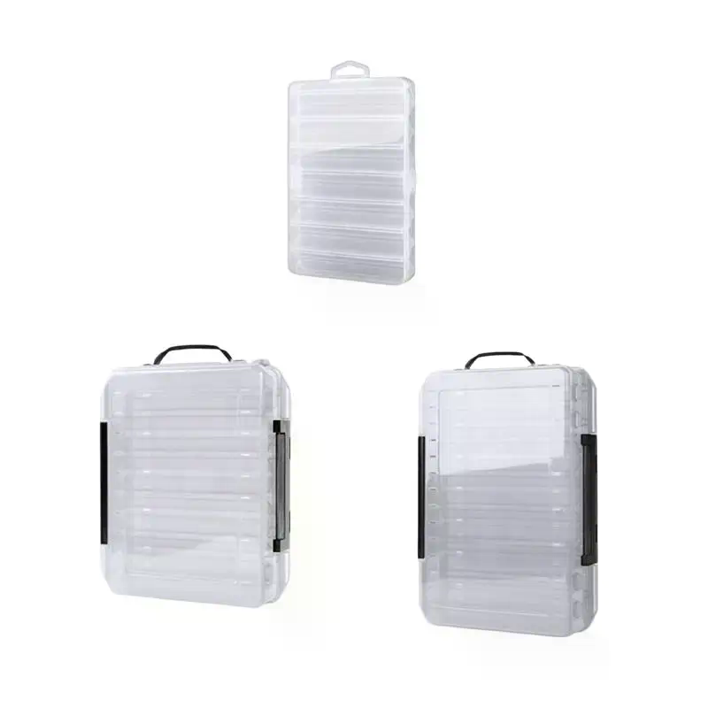 Caja de pesca de doble cara, a - Fishing Lure Accessories reseña y precio