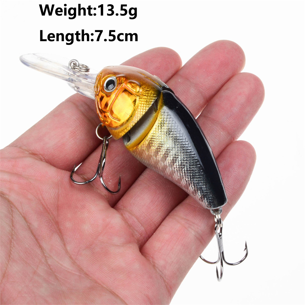1 señuelo flotante tipo crankb - Fishing Lure Crankbait reseña y precio