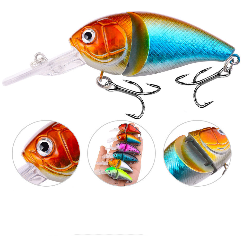 1 señuelo flotante tipo crankb - Fishing Lure Crankbait reseña y precio