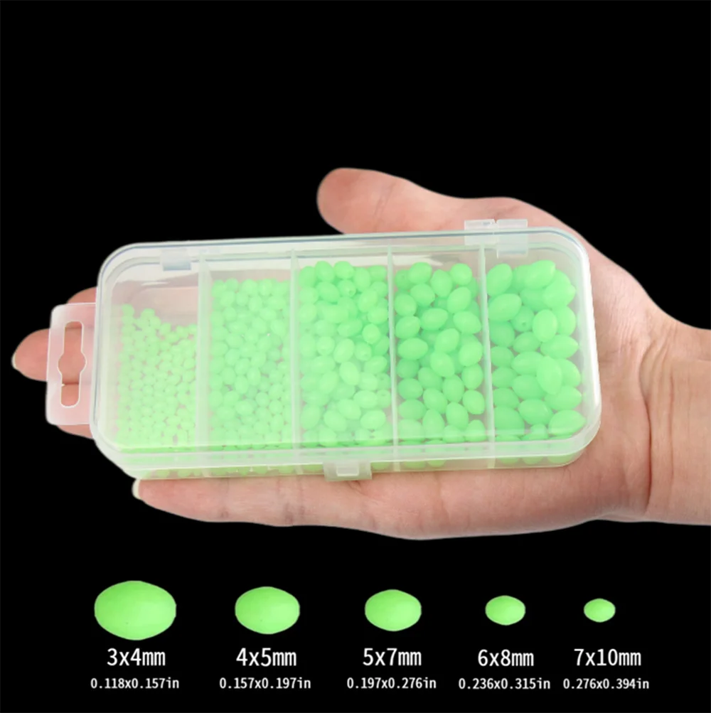 B 375 piezas/juego, cuentas rí - Fishing Lure Soft Plastic reseña y precio