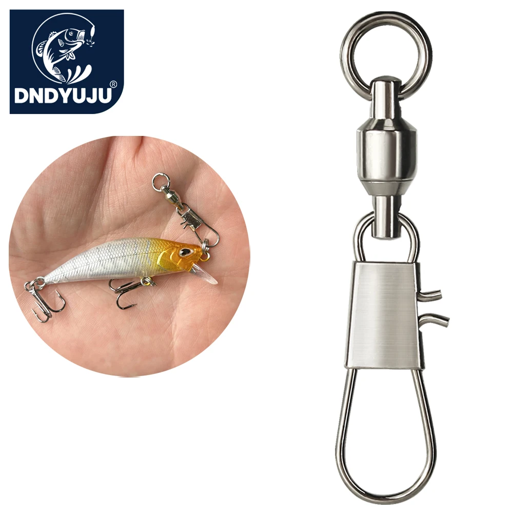 DNDYUJU 50 piezas de giratorio - Fishing Lure Accessories reseña y precio