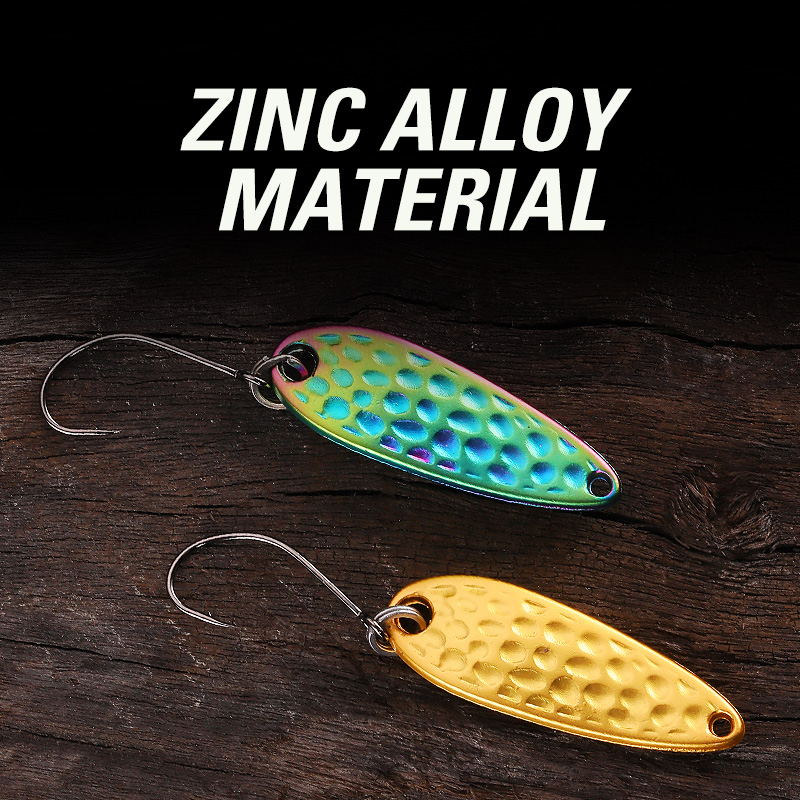 Juego de 12 señuelos de cuchar - Fishing Lure Spoon reseña y precio