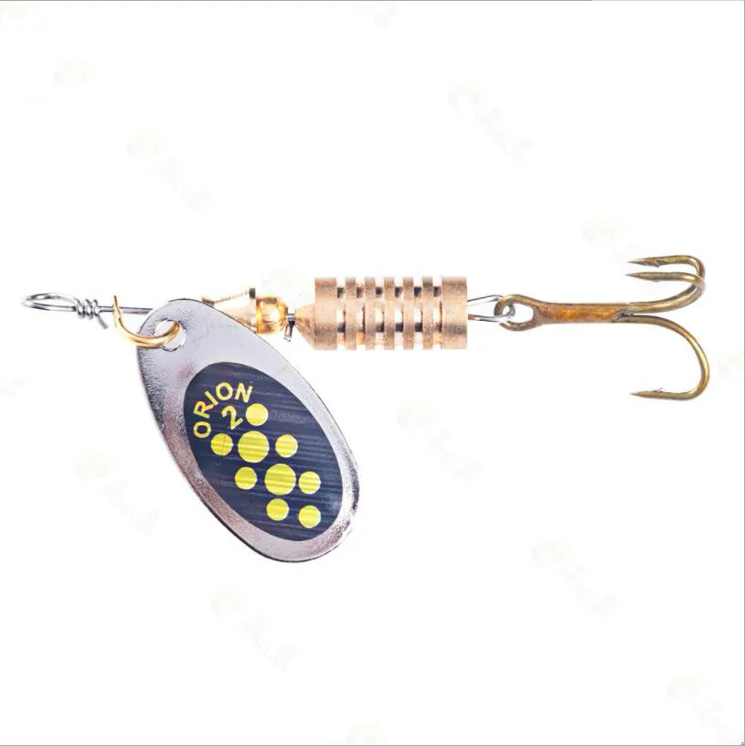 1 Uds. Cebo giratorio chapado  - Fishing Lure Spoon reseña y precio