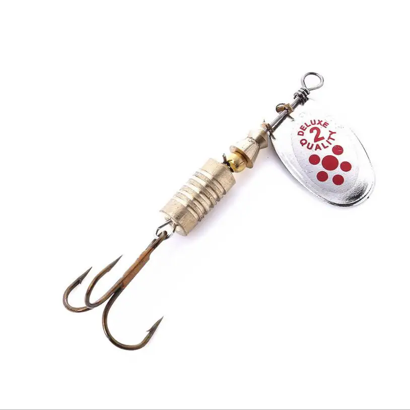 1 Uds. Cebo giratorio chapado  - Fishing Lure Spoon reseña y precio